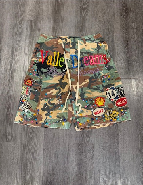 Valley Dreams Camo Shorts