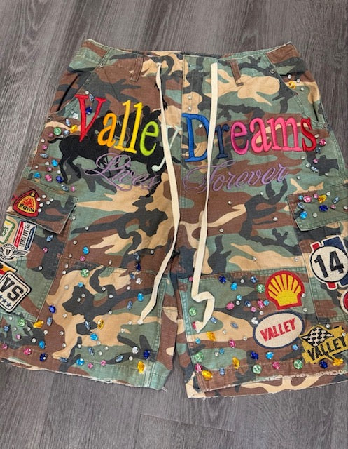 Valley Dreams Camo Shorts