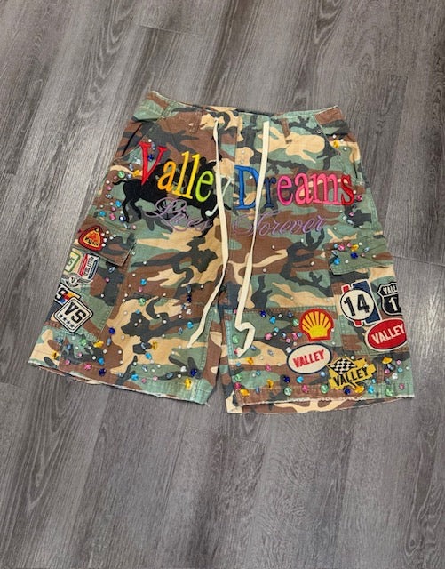 Valley Dreams Camo Shorts