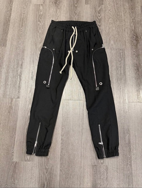 Rick Owen Bauhaus Cargo Pants "Black"