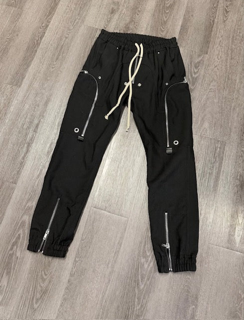Rick Owen Bauhaus Cargo Pants "Black"